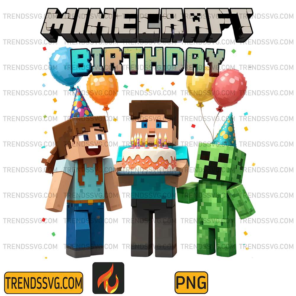 Minecraft-Birthday-Family-Png