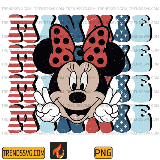 Minnie-4th-Of-July-Png