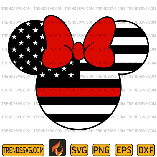Minnie-American-4th-Of-July-Svg