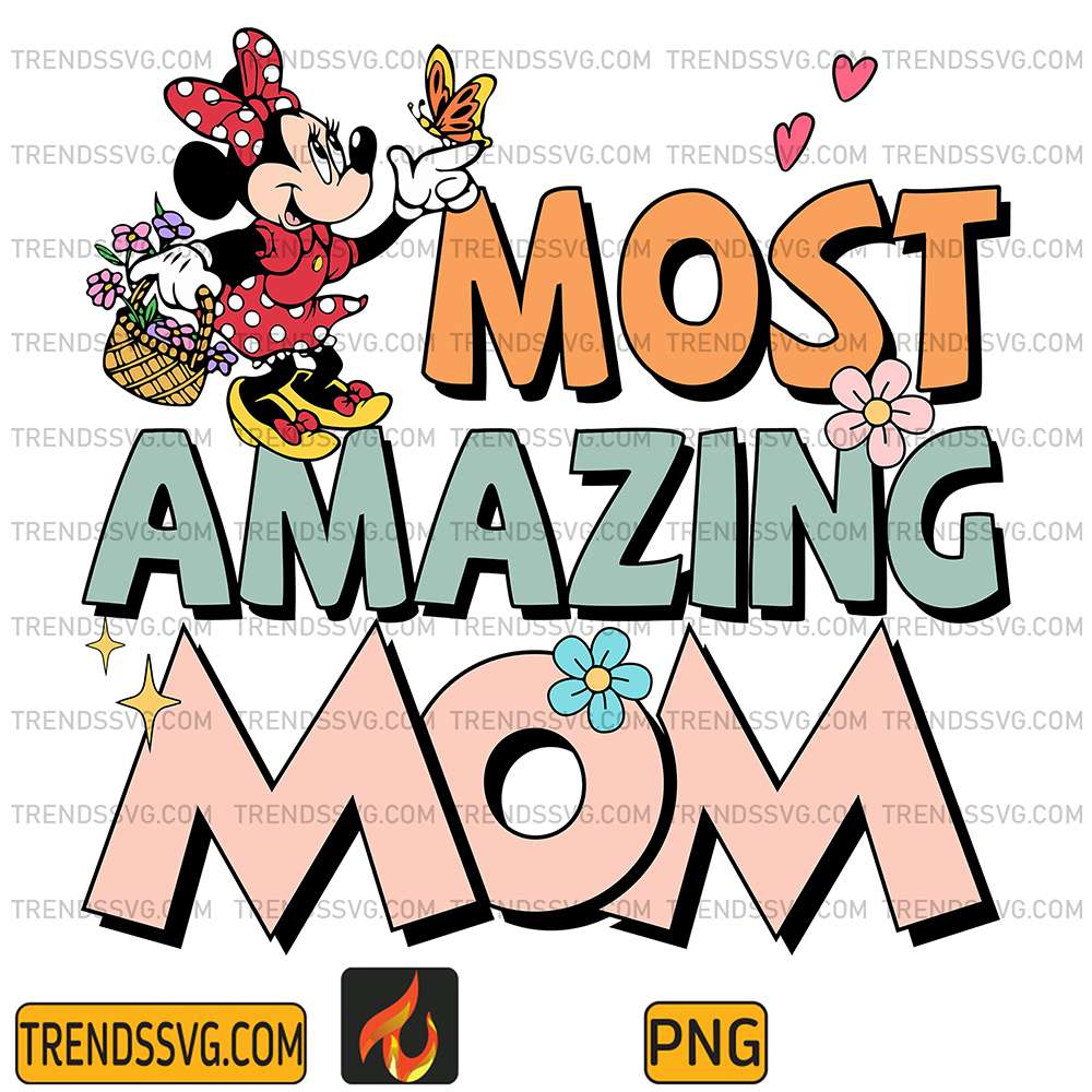 Minnie-Most-Amazing-Mom-Png