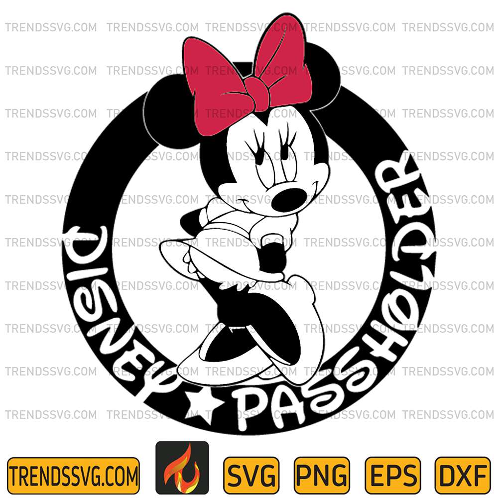 Minnie-Passholder-Svg