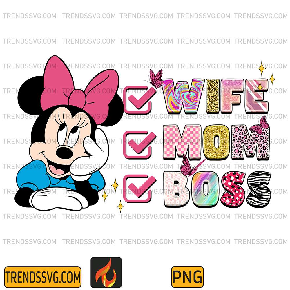 Minnie-Wife-Mom-Boss-Png