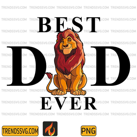 Mufasa-Lion-King-Best-Dad-Ever-Png