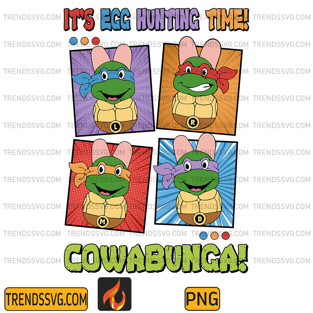 NinjaTurtlesIt_sEggHuntingTimeCowabungaPng_1