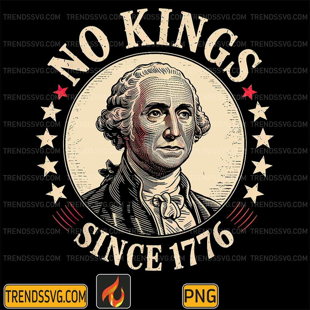 No-Kings-In-America-1776-Png