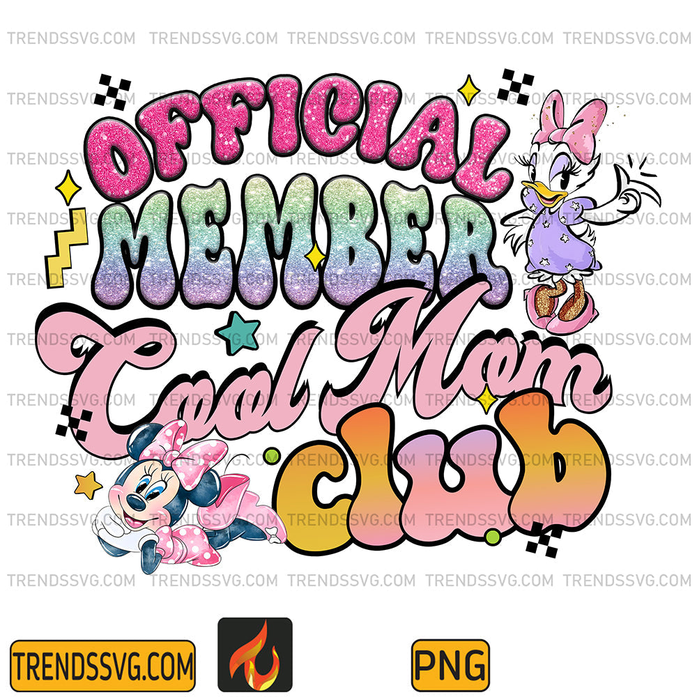 OfficalMemberCoolMomClubMinnieAndDaisyDuckPng