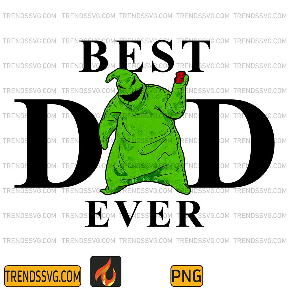 Oogie-Boogie-Best-Dad-Ever-Png