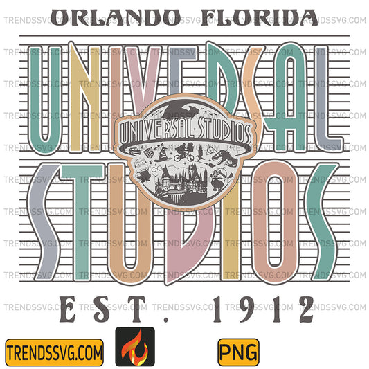 OrlandoFlodidaUniversalStudiosEst1912Png_1