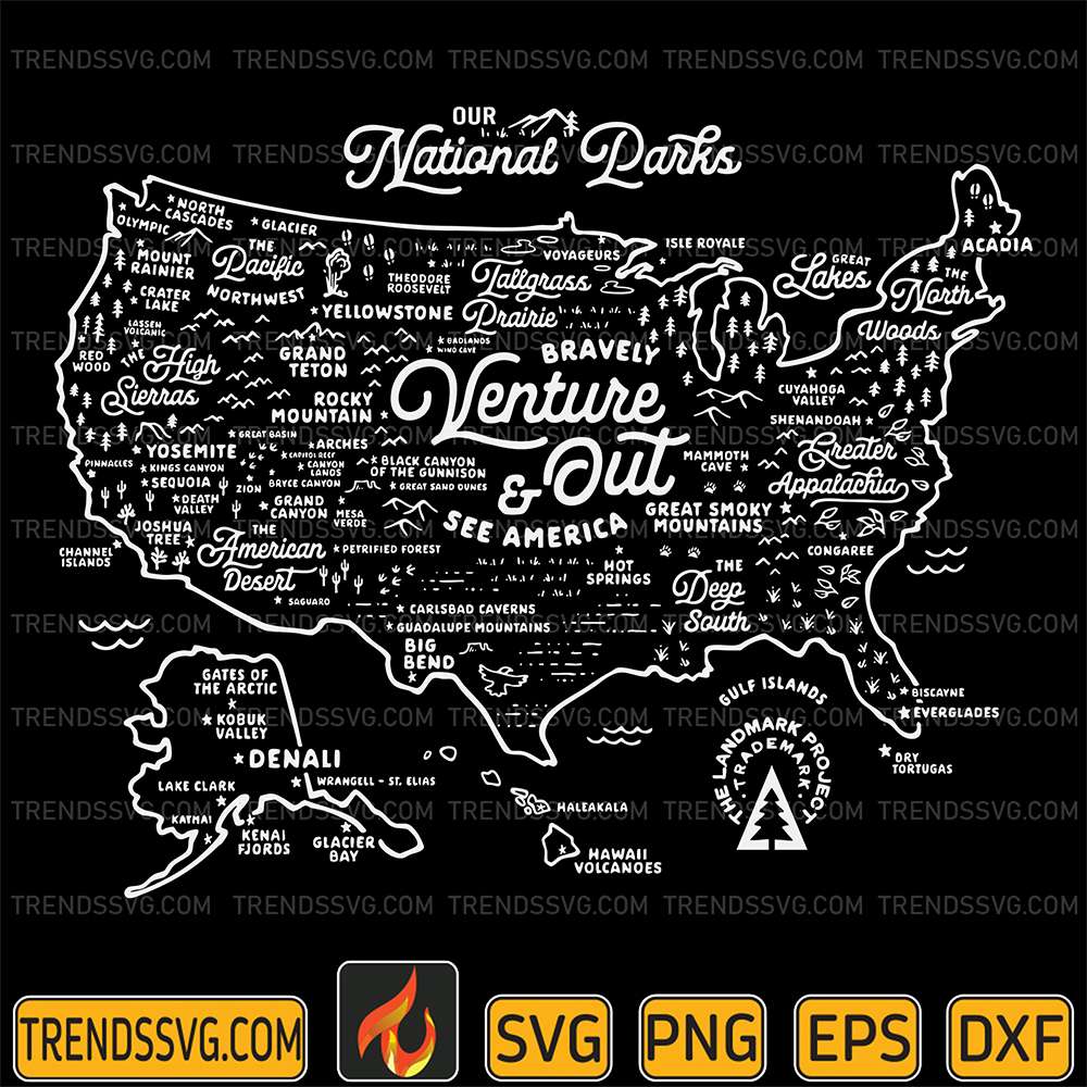 Our-National-Parks-Svg
