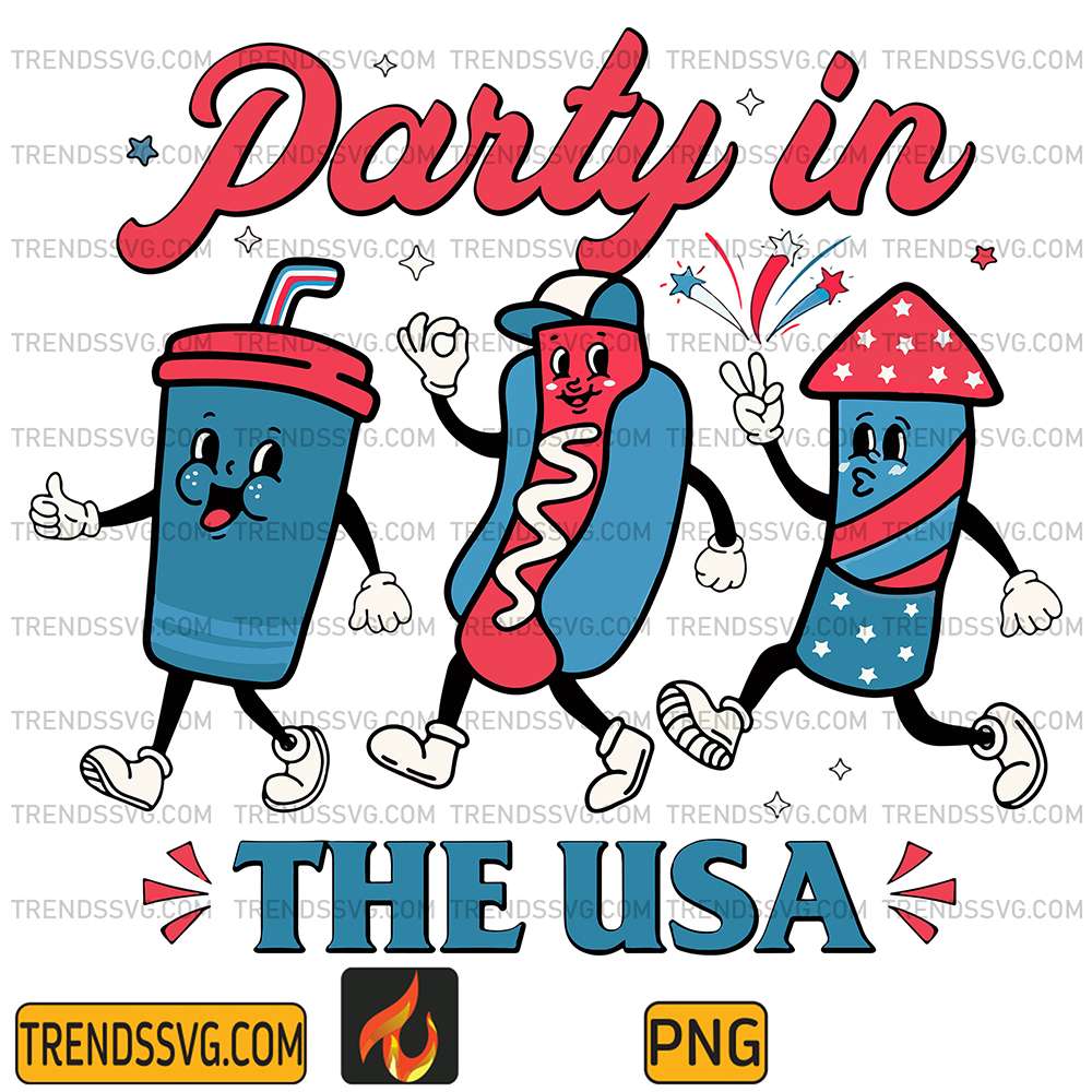 Party-In-The-Usa-4th-Of-July-Png