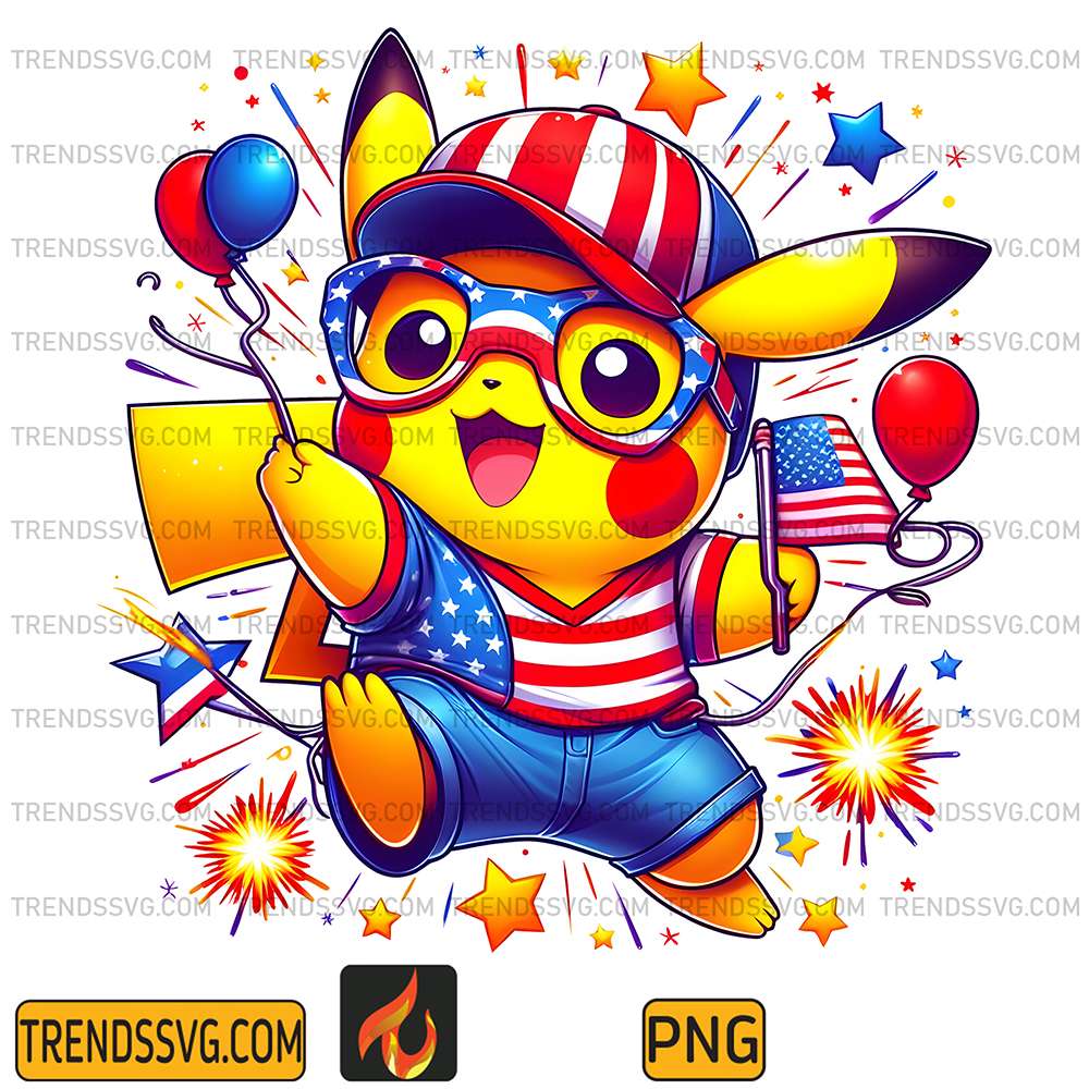 Pikachu-America-4th-Of-July-Png-1