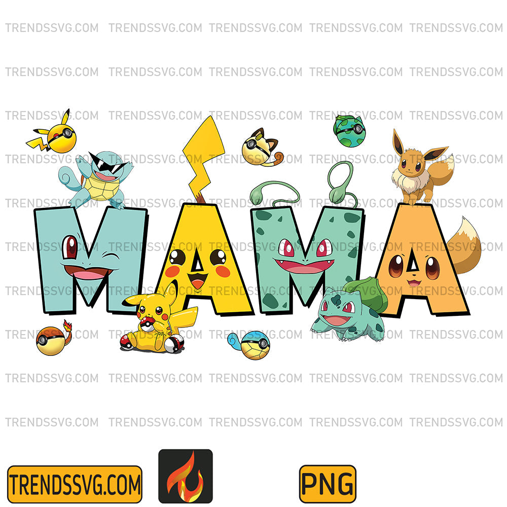 PokemonMamaPng