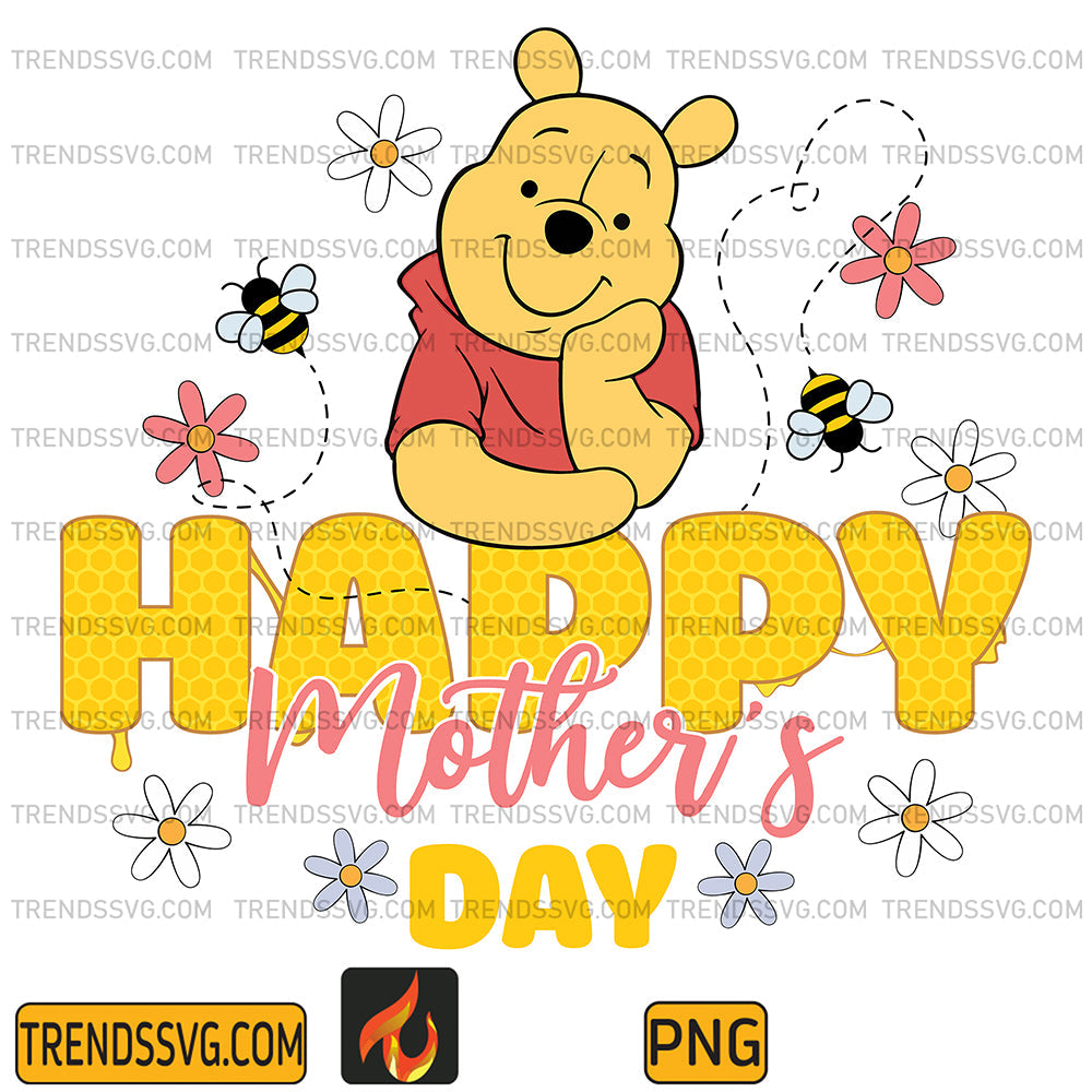PoohHappyMother_sDayPng