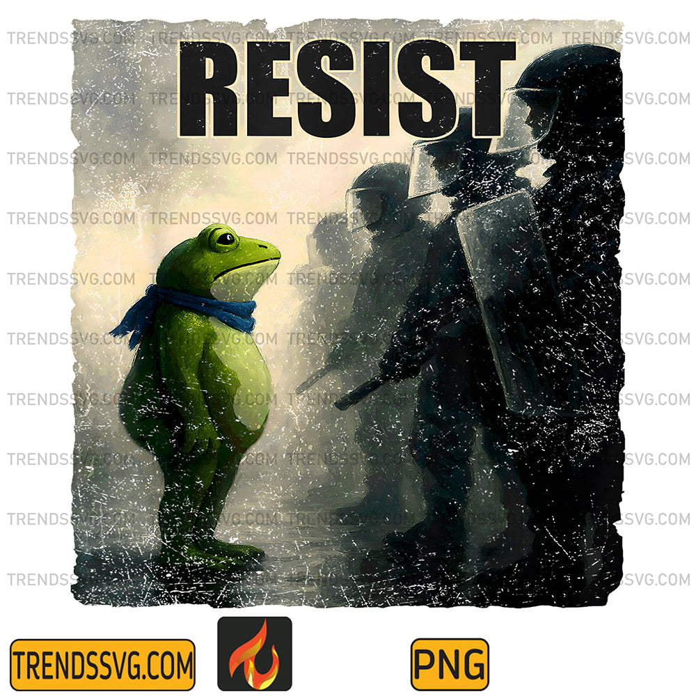 Portland-Frog-Protest-Png