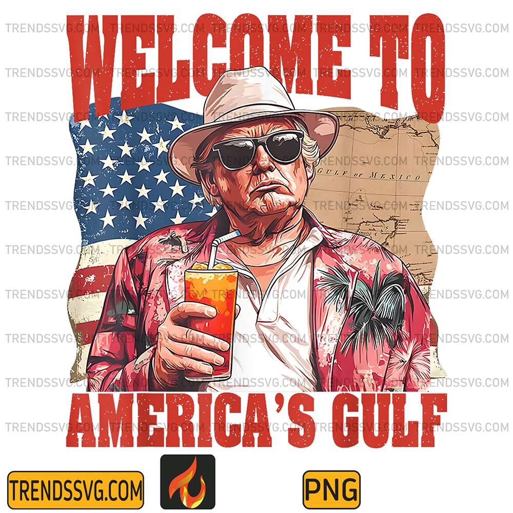 President-Trump-Welcome-To-America-s-Gulf-Png