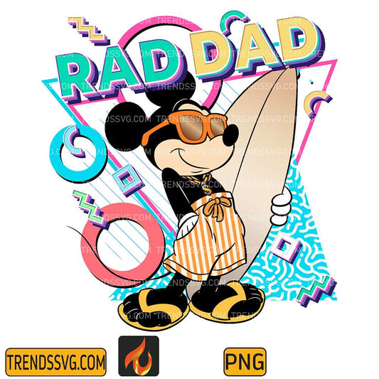 Rad-Dad-mickey-Mouse-Png