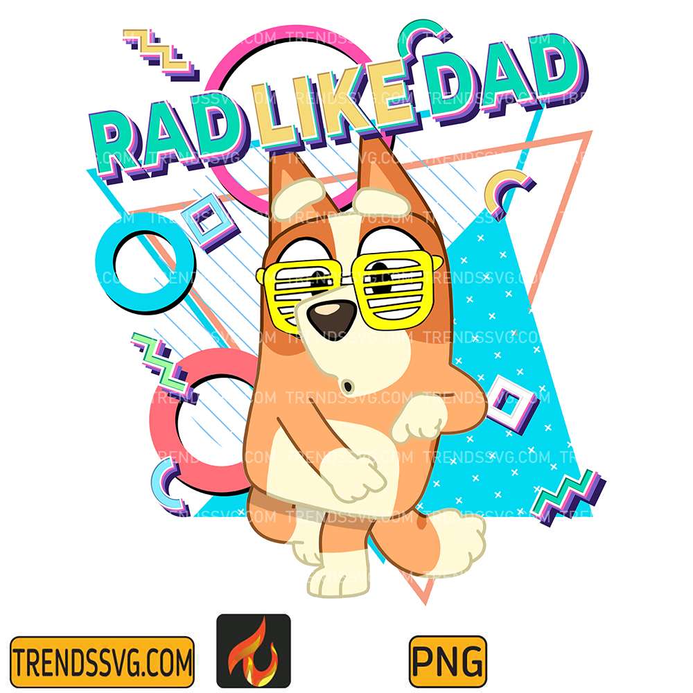 Rad-Like-Dad-Bingo-Png