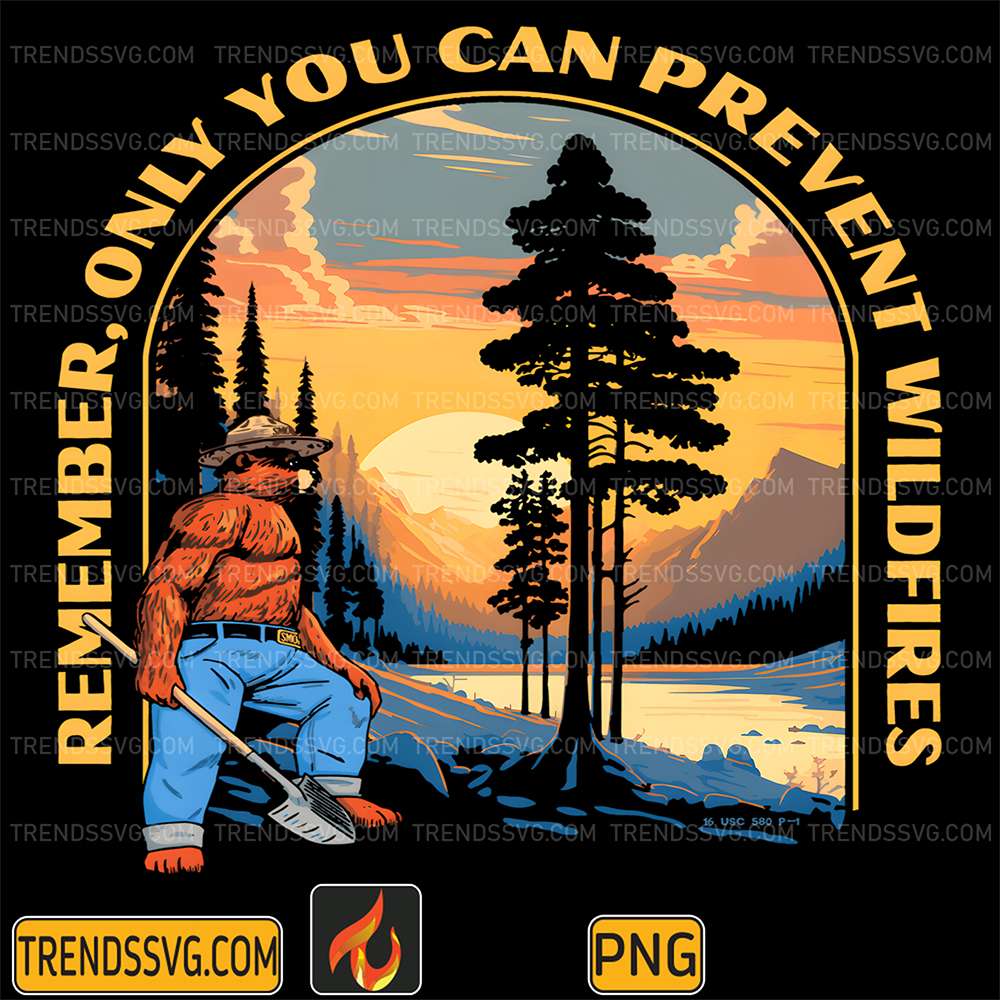 Remember-Only-You-Prevent-Wildfires-Png