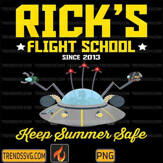 Rick-And-Morty-Flight-School-Keep-Summer-Safe-Png