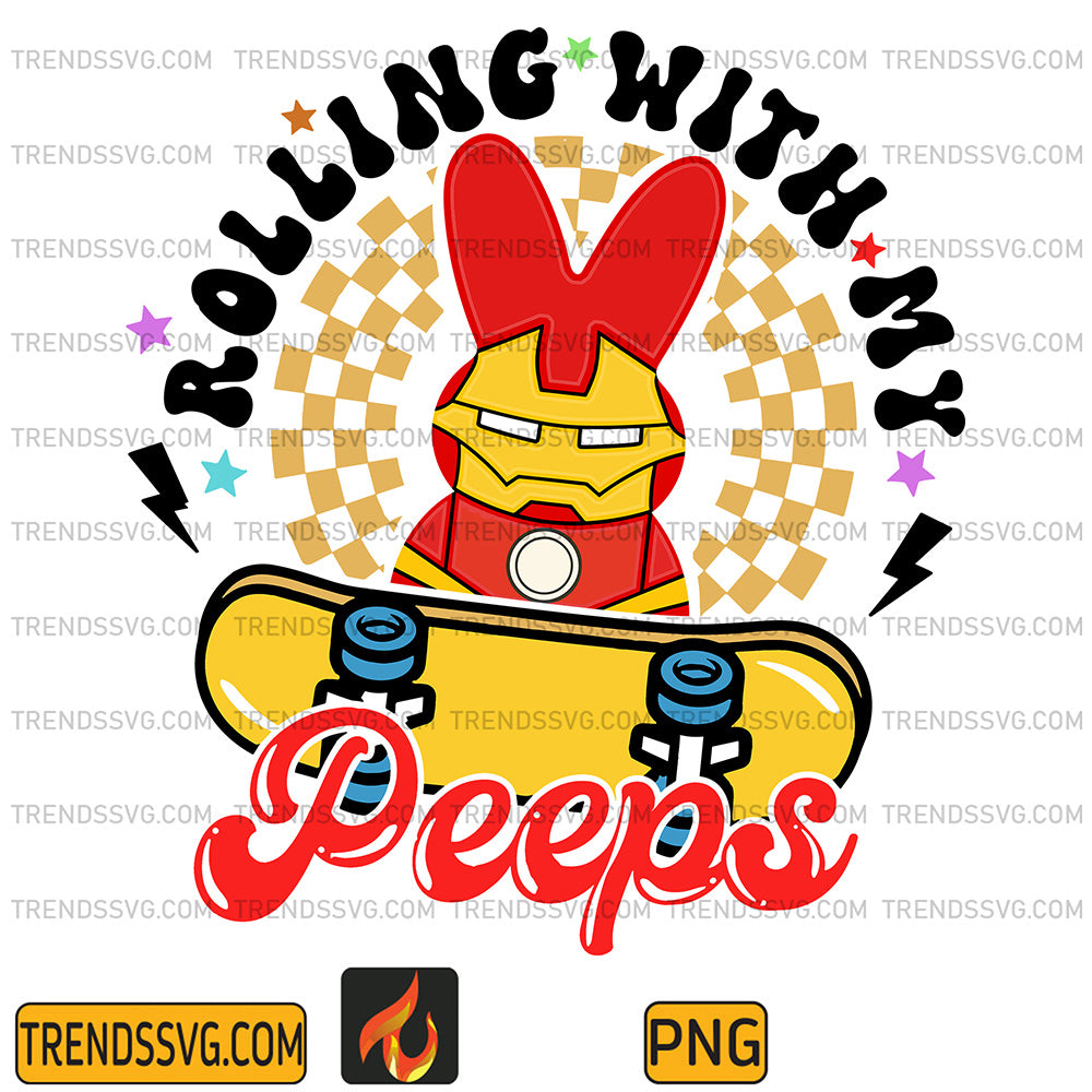 RollingWithMyPeepsIronManEasterDayPng_1