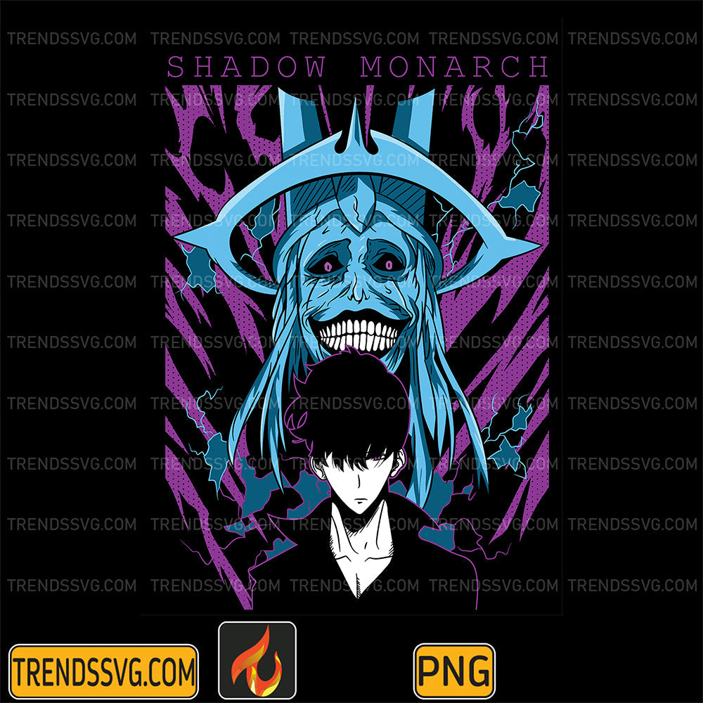 ShadowMonarchSungJinWooSoloLevelingPng_1