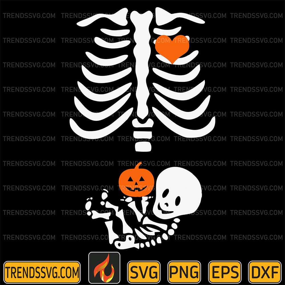 Skeleton-Baby-Svg