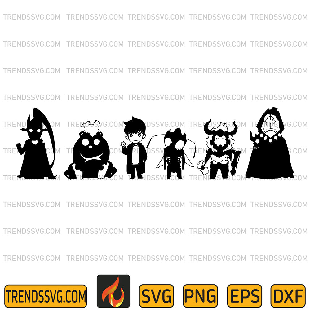 SoloLevelingCharactersSvg1