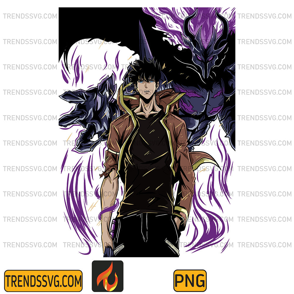 SoloLevelingSungJinWooPng22