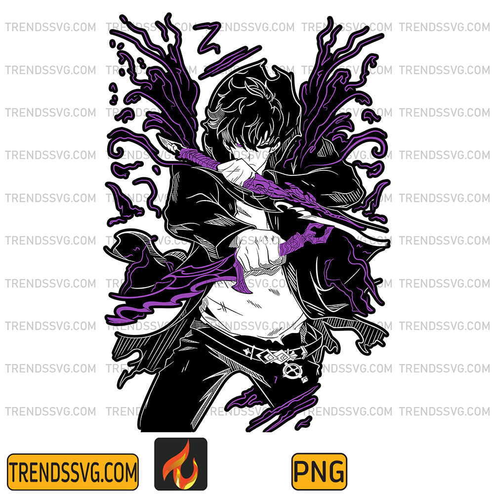 SoloLevelingSungJinWooPng9