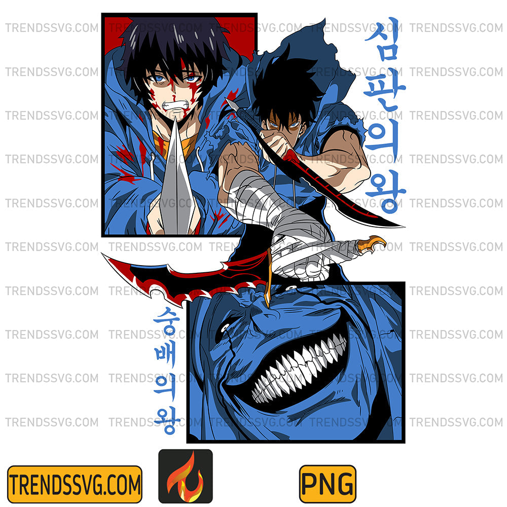 SoloLevelingSungJinWooShadowMonarchPng_1