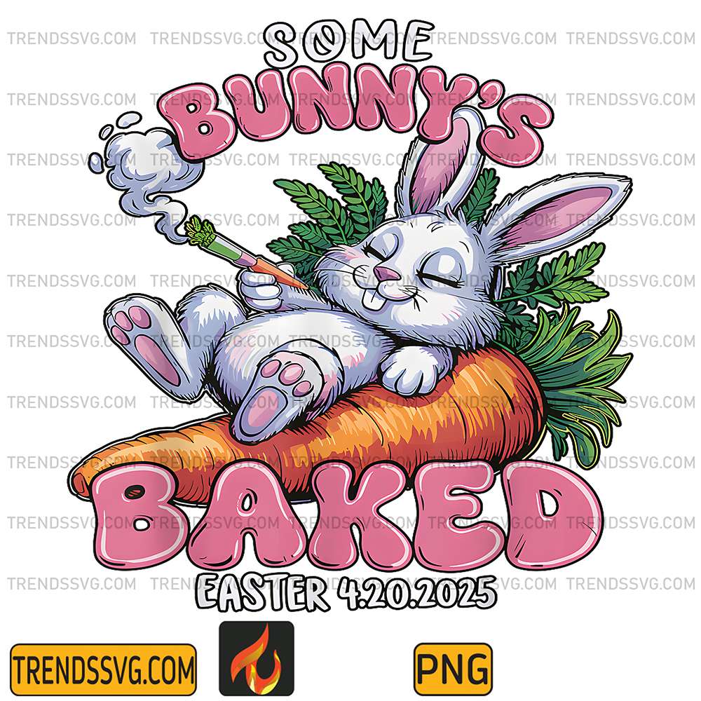 Some-Bunny-s-Baked-Easter-420-Weed-Smoking-Rabbit-Cannabis-Png