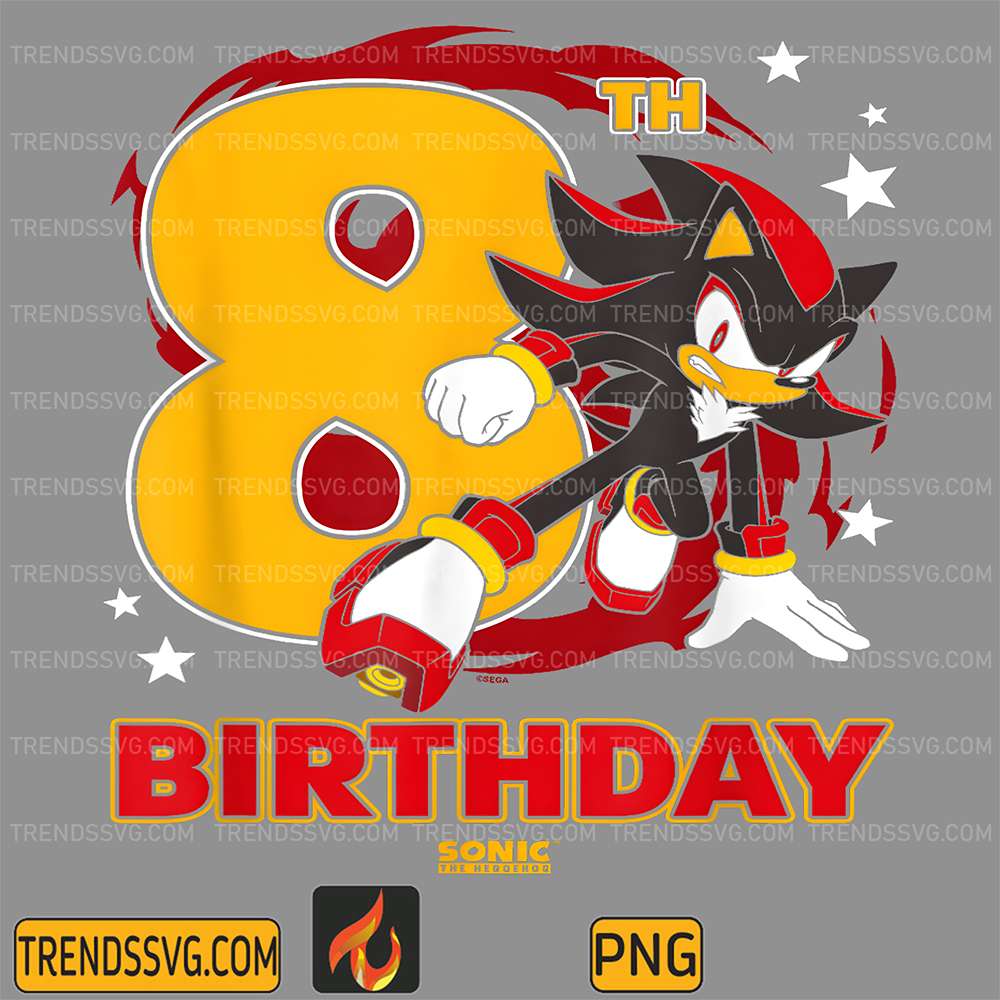 Sonic-The-Hedgehog-Epic-Shadow-8th-Birthday-Png