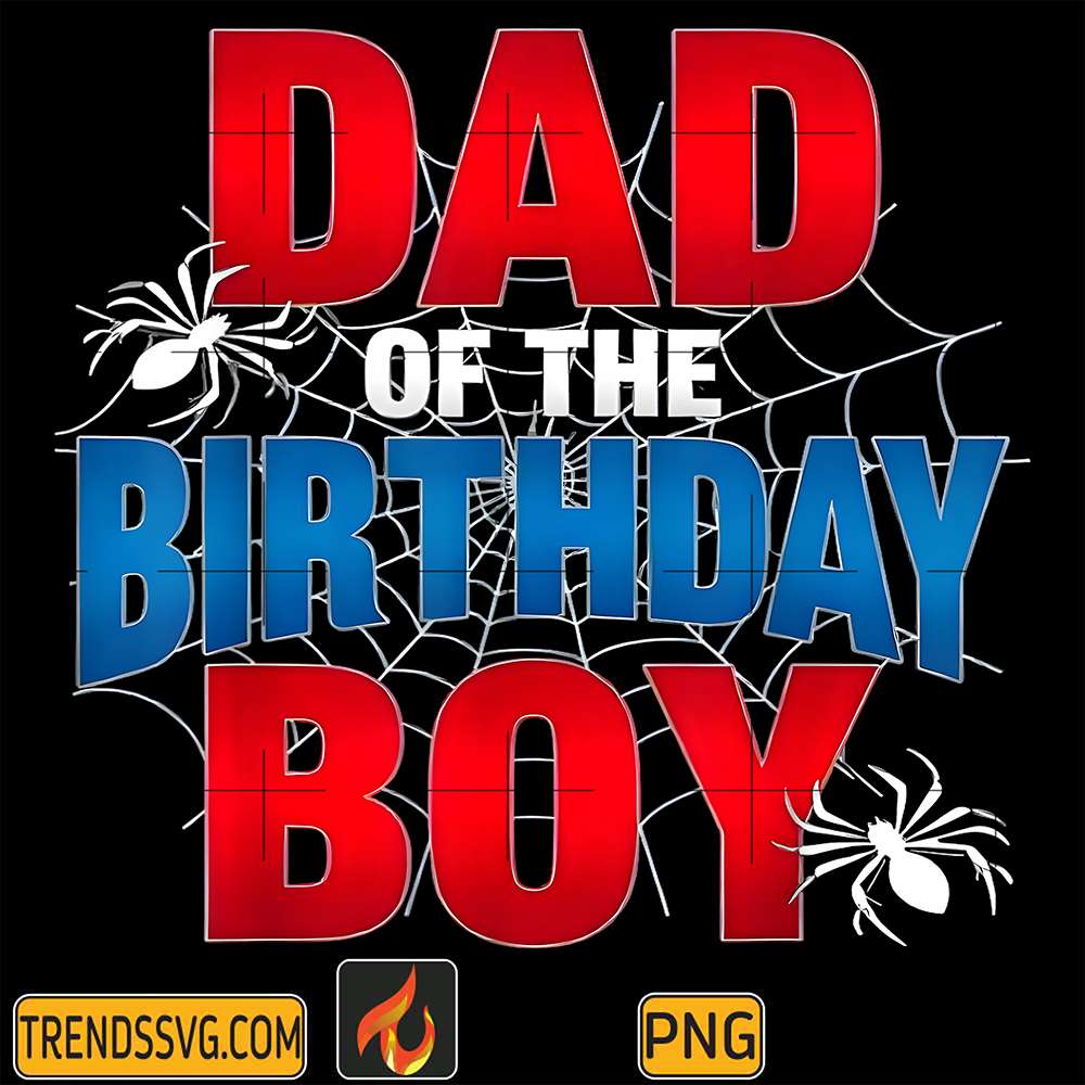 Spider-Web-Birthday-Party-Dad-Of-The-Birthday-Boy-Png