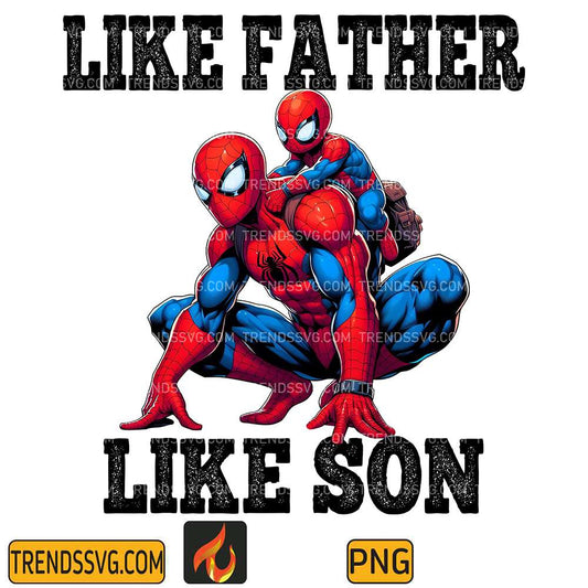 Spiderman-Like-Father-Like-Son-Png-3