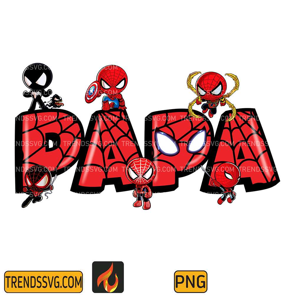 Spiderman-Papa-Png