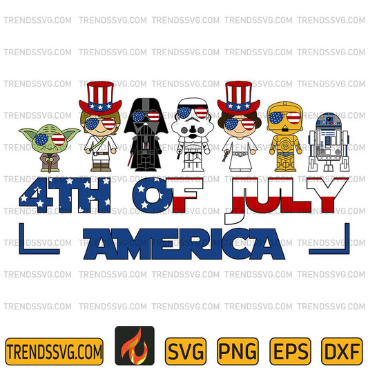 Star-Wars-4th-Of-July-America-Svg