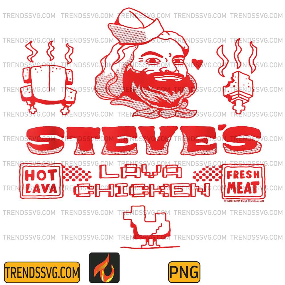 Steve-s-Lava-Chicken-Png