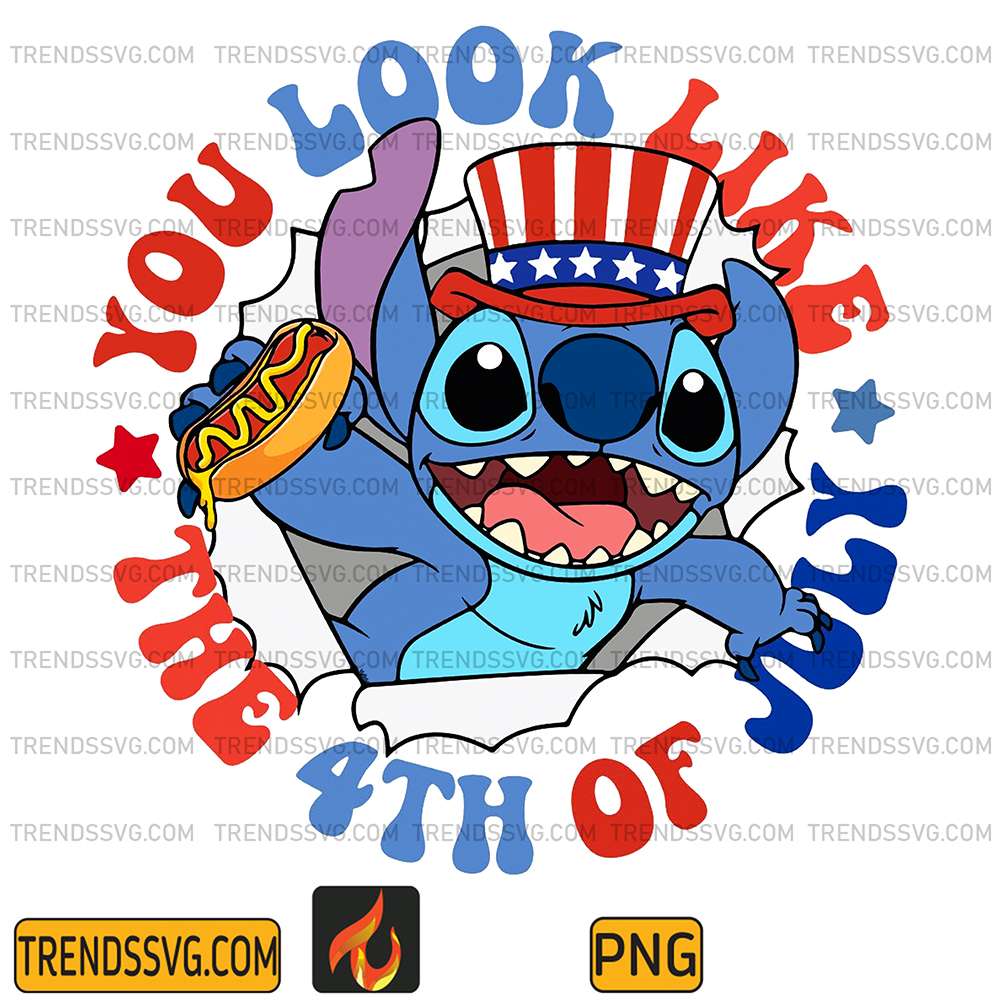 Stitch-You-Look-Like-The-4th-Of-July-Png