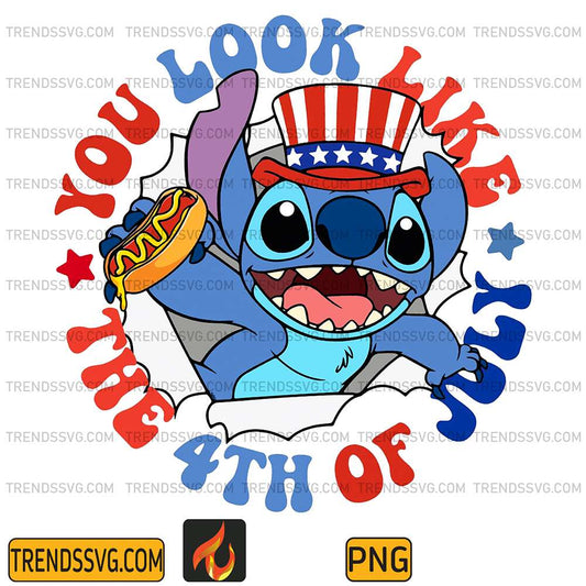 Stitch-You-Look-Like-The-4th-Of-July-Png