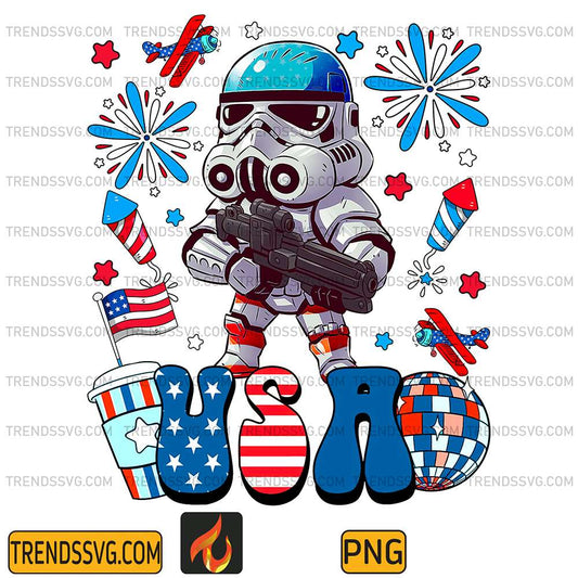 Storm-Trooper-Usa-America-4th-Of-July-Png