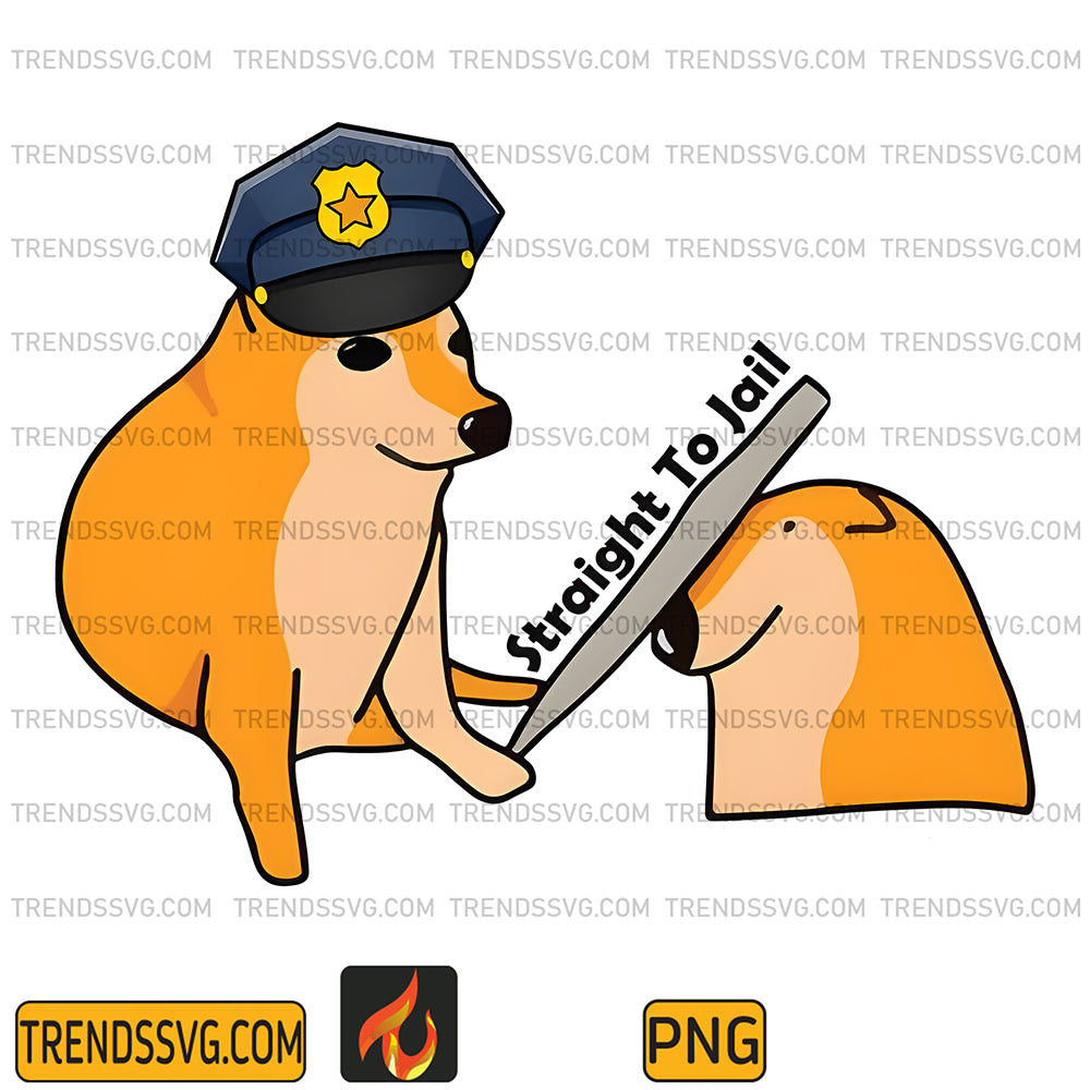 StraightToJailPng