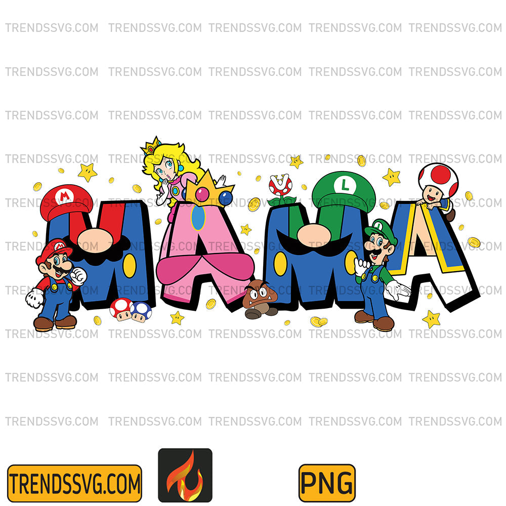 SuperMarioMamaPng_2