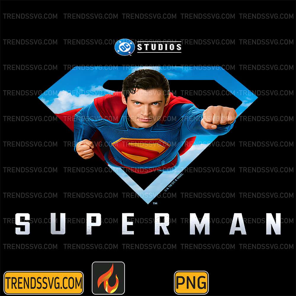 Superman-2025-Flying-Shot-Chest-Emblem-Png