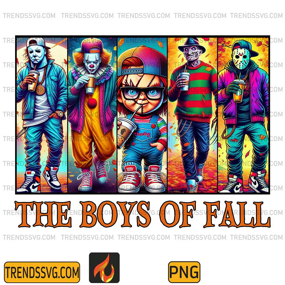 The-Boys-Of-Fall-Horror-Friends-Halloween-Png