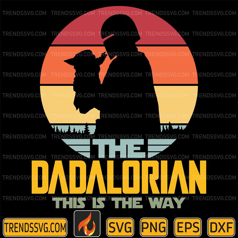 The-Dadlorian-This-Is-The-Way-Svg