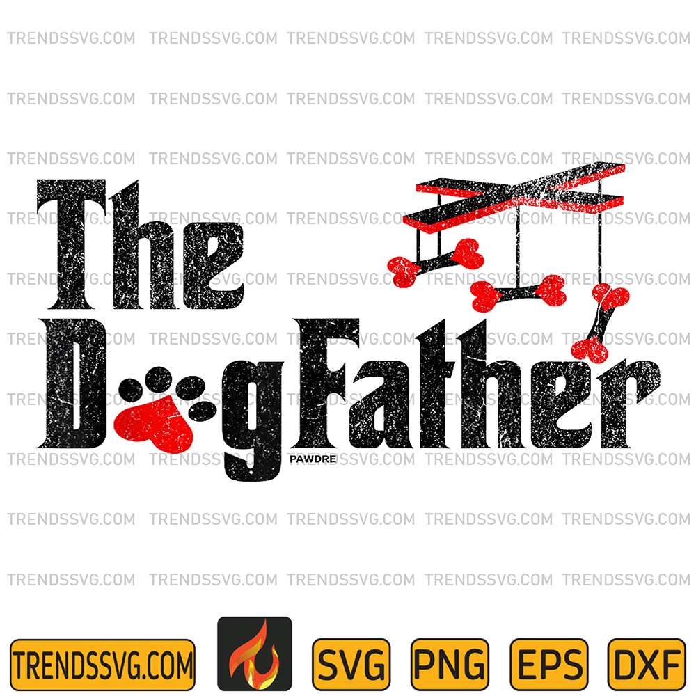 The-DogFather-Funny-Dog-Dad-Svg