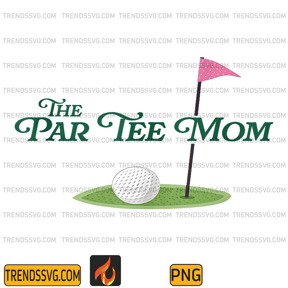 The-Par-Tee-Mom-Golf-Png