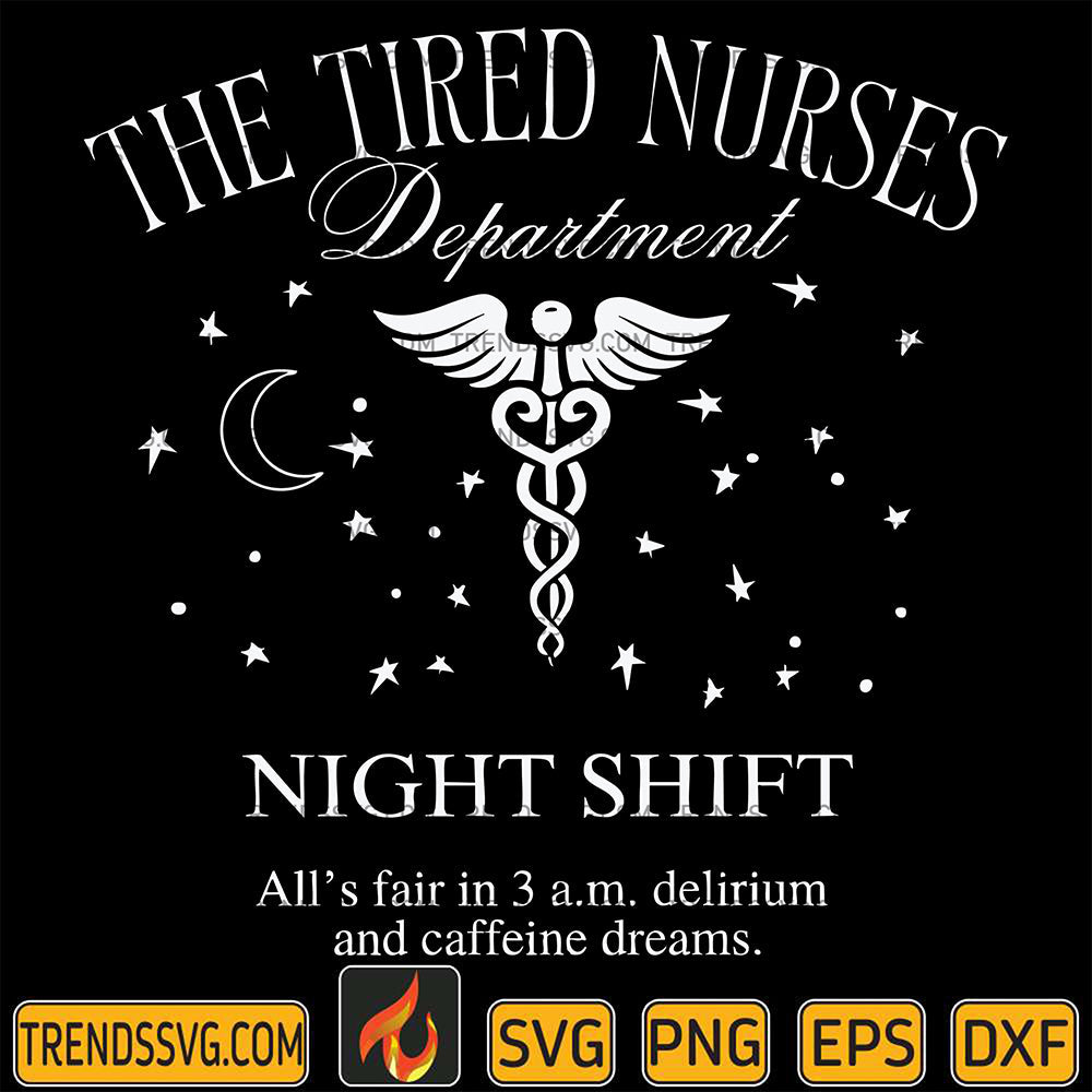 TheTiredNursesNightShiftSvg