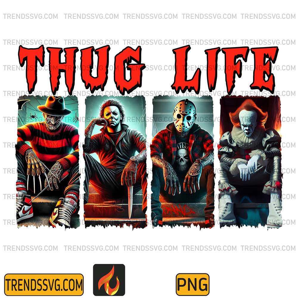 Thug-Life-Horror-Chraracter-Friends-Halloween-Png