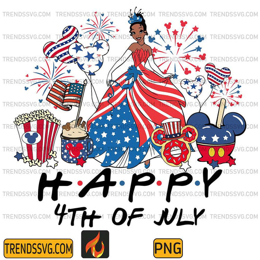 Tiana-America-Happy-4th-Of-July-Png